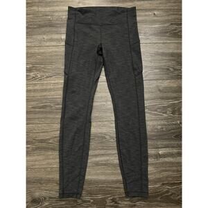 Lululemon Speed Up Tight 28" Heathered Black size 8